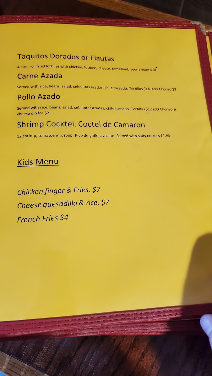 Los Tacos Menu - Image 4